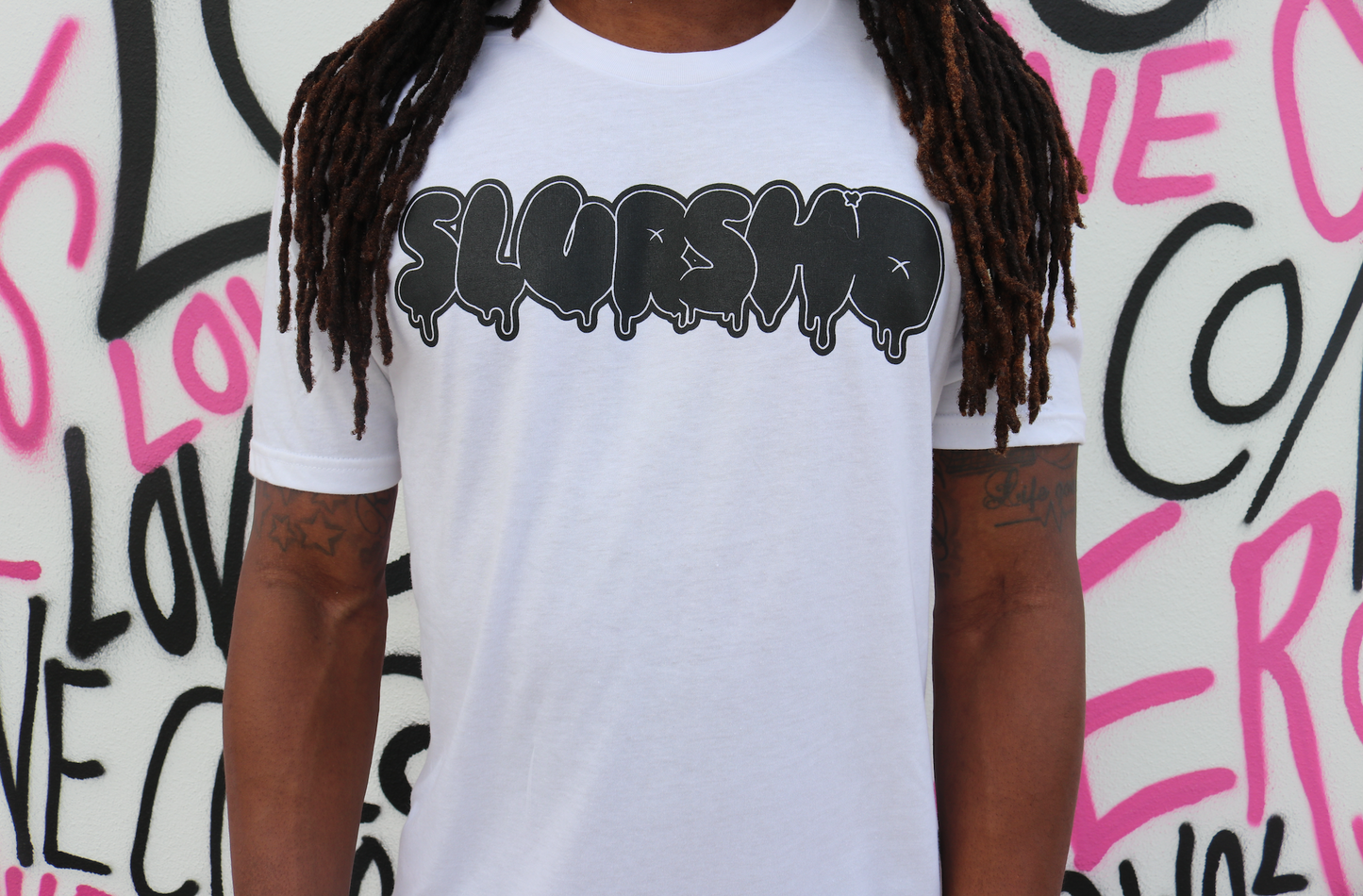 SLURSH'D ORIGINAL - WHITE TEE