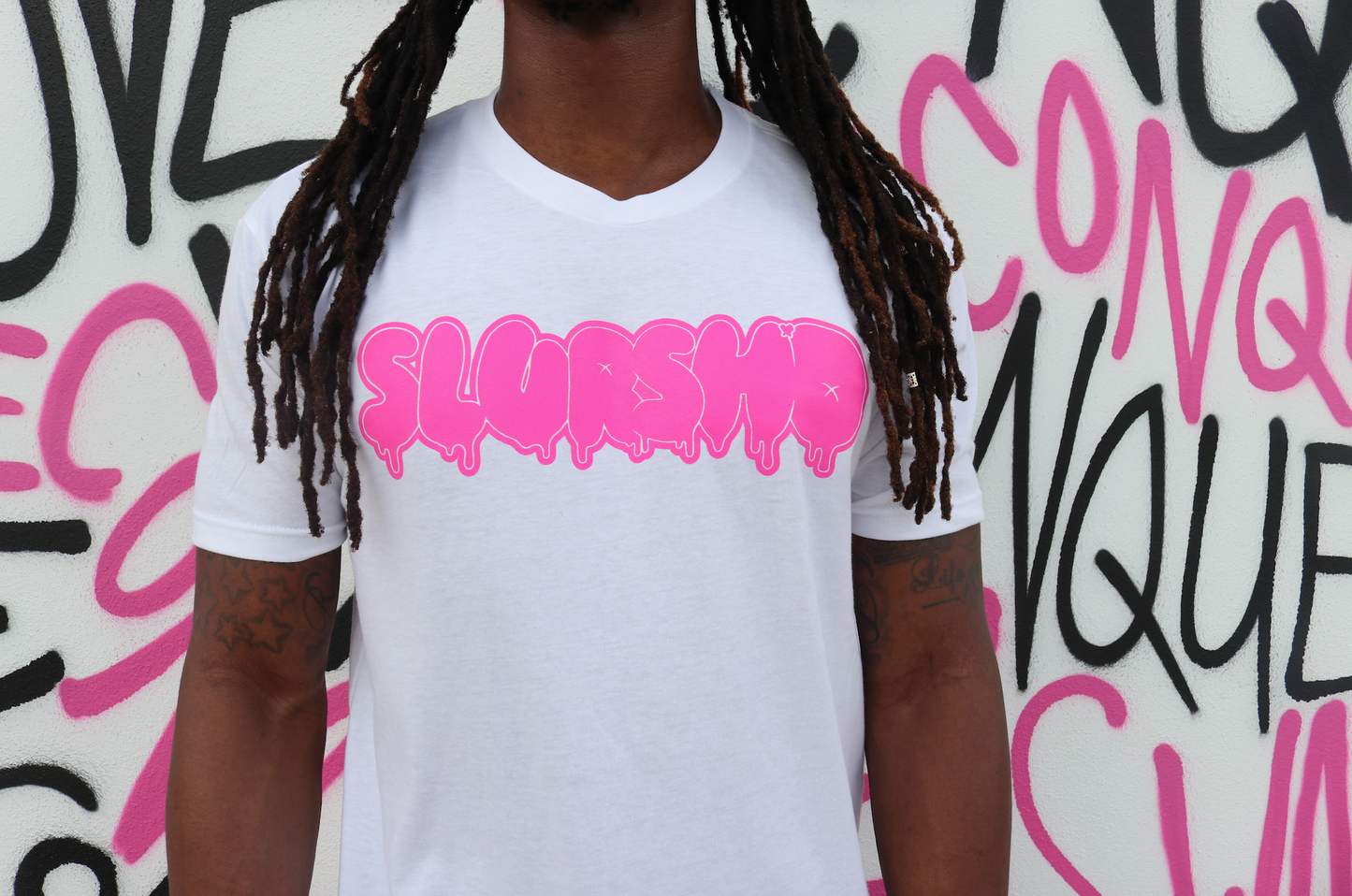 SLURSH'D ORIGINAL - WHITE TEE