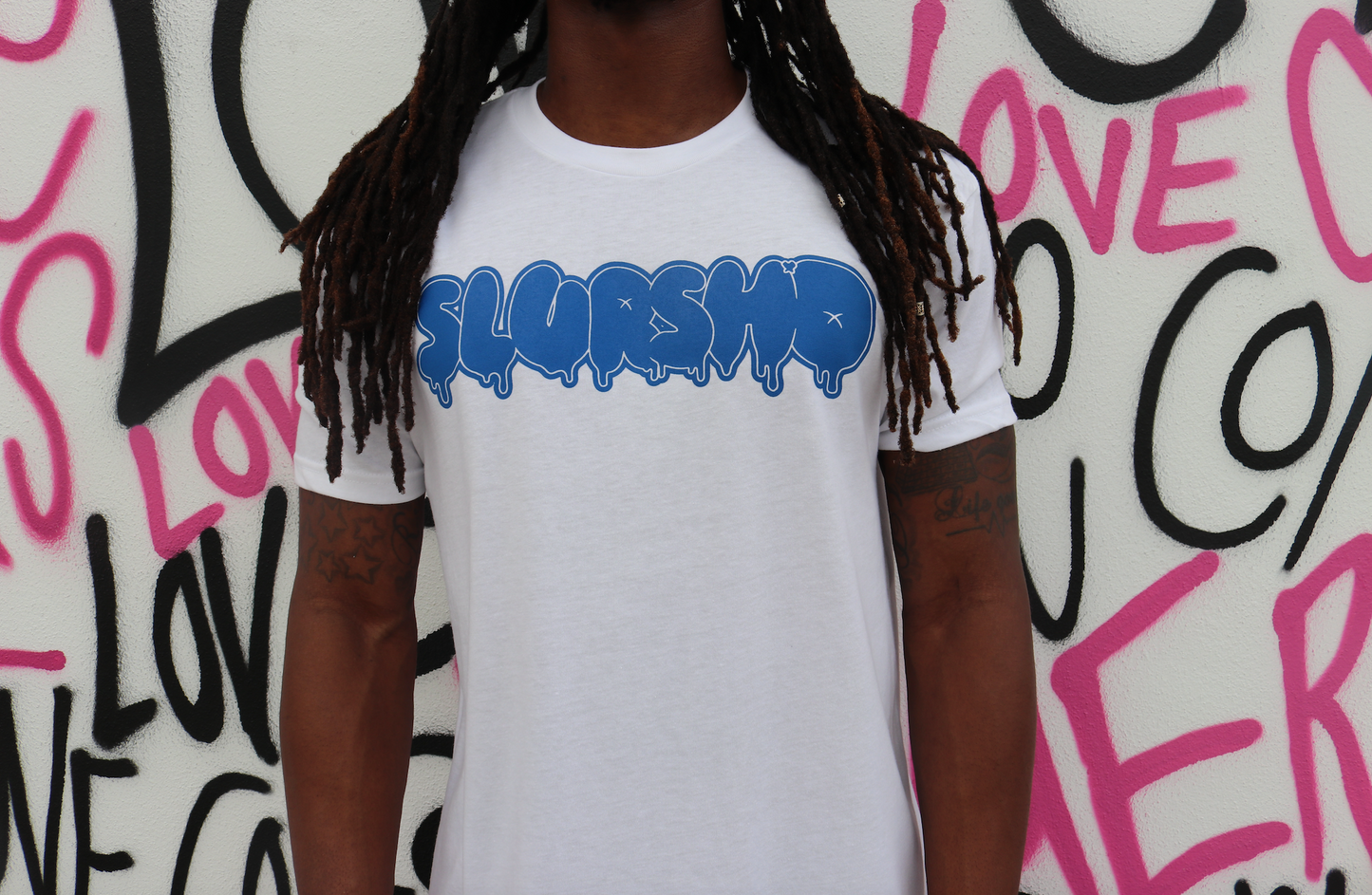 SLURSH'D ORIGINAL - WHITE TEE