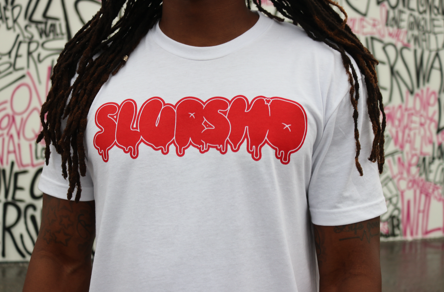 SLURSH'D ORIGINAL - WHITE TEE