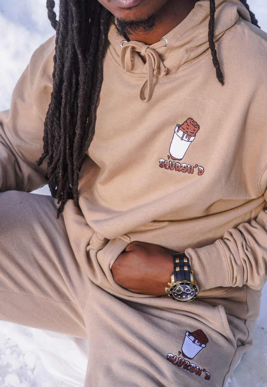 "CUPS UP" EMBROIDERED HOODIE